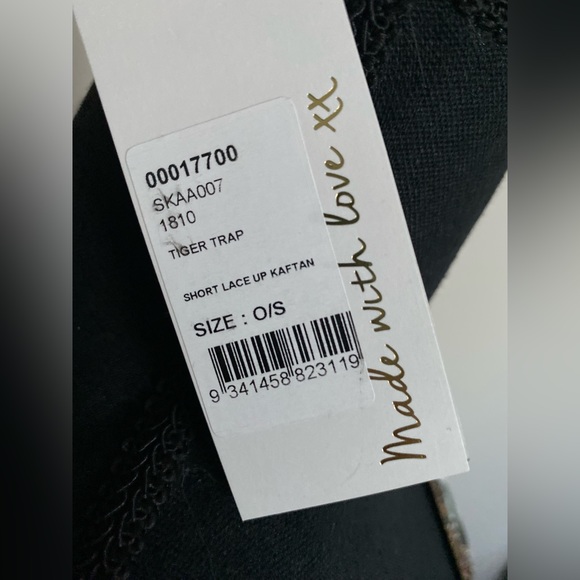 NWT - Authentic - Camilla - Silk Lace-Up Kaftan/poncho - 100% silk - OS - Picture 11 of 11